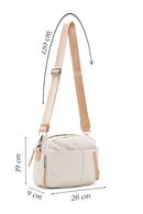 Woman Cream Crossbody Bag | Derimod