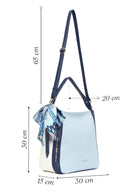 Woman Blue Long-Strap Shoulder Bag | Derimod