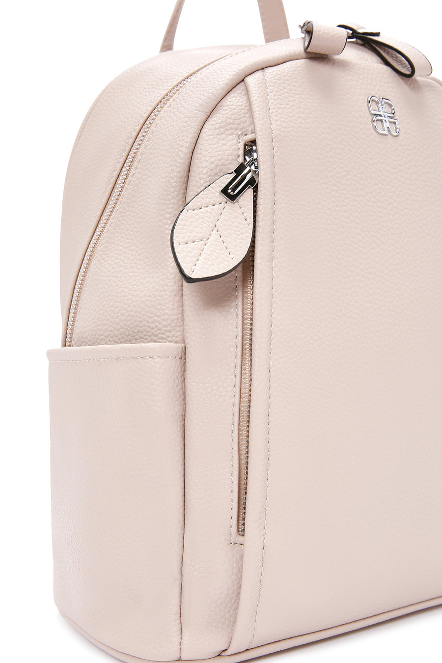 Woman Gray Backpack