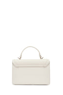 Women's Cream Printed Long Strap Crossbody Bag | Derimod