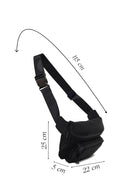 Male Black Mini Crossbody Bag | Derimod