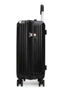 D-Pack Unisex Black Mini Cabin-Size Suitcase | Derimod