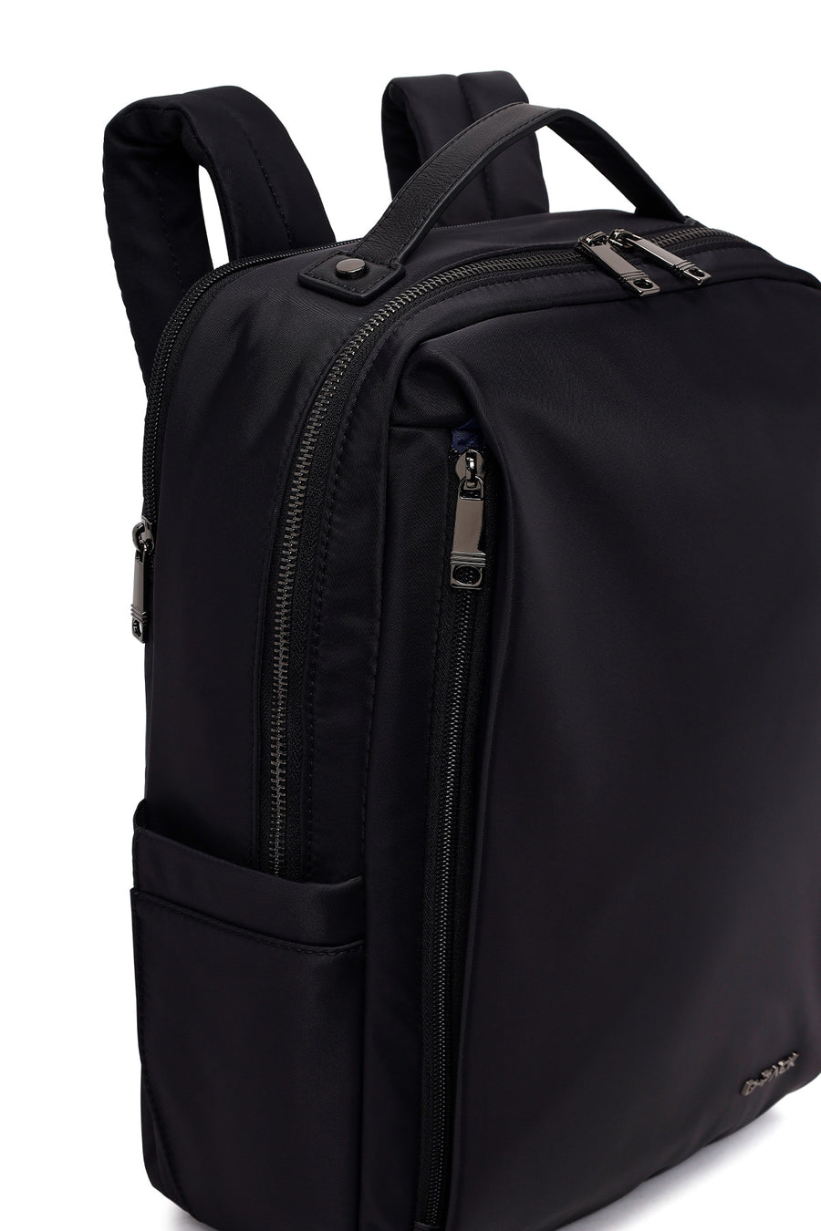 D-Pack Unisex Black Backpack