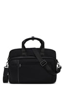 D-Pack Male Black Fabric Briefcase | Derimod