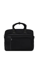 D-Pack Male Black Fabric Briefcase | Derimod