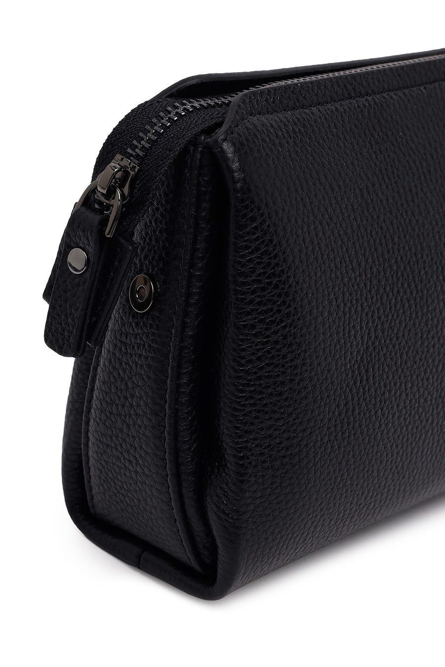 Male Black Leather Handbag