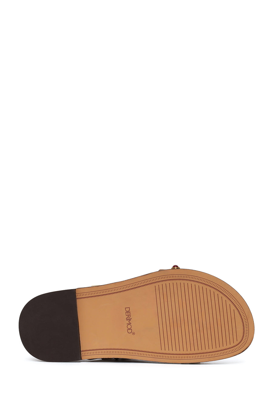 Women's Mink Stone Suede Leather Sandals