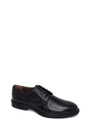 Male Black Lace-Up Leather Classic Shoes | Derimod