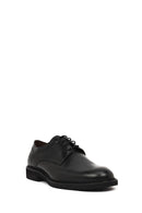 Men's Black Laced Leather Classic Shoes | Derimod