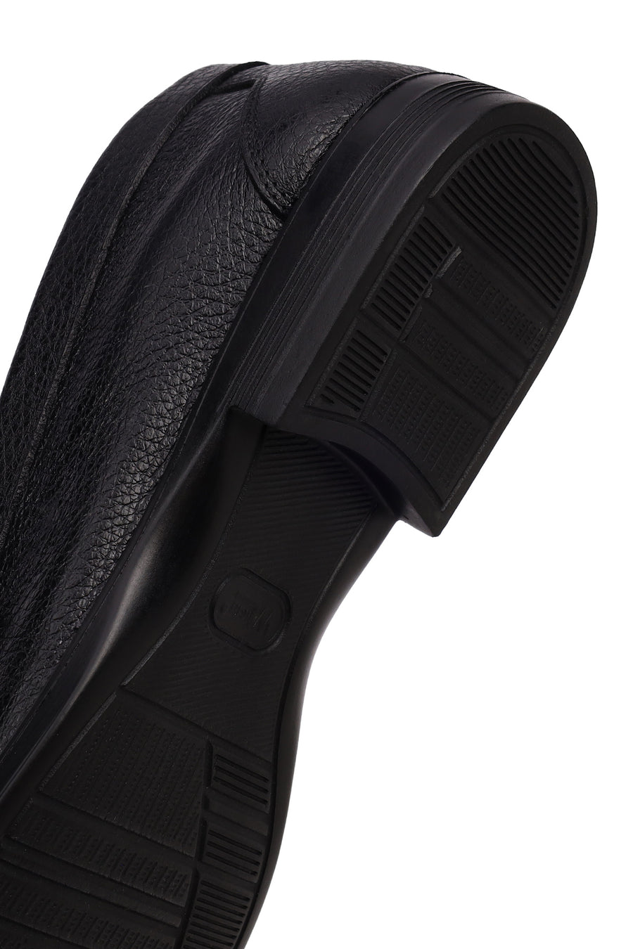 Men's Black Leather Classic Loafer