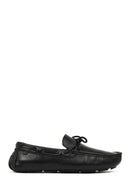 Erkek Siyah Deri Casual Loafer | Derimod