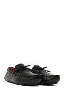 Erkek Siyah Deri Casual Loafer | Derimod