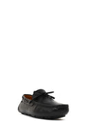 Erkek Siyah Deri Casual Loafer | Derimod
