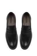 Derimod Black Erkek Siyah Deri Klasik Loafer | Derimod