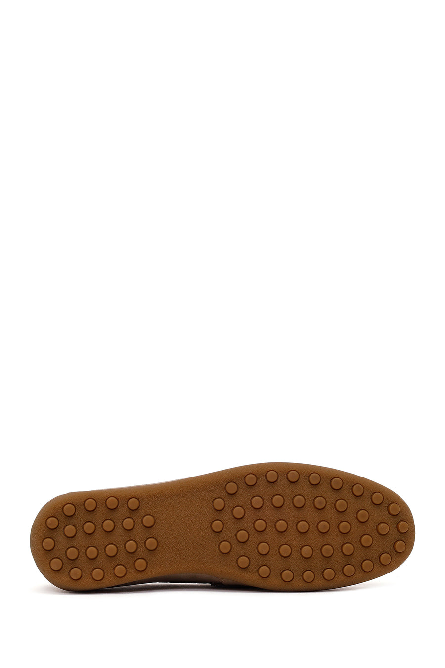 Erkek Bej Süet Deri Loafer