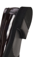 Men's Burgundy Chunky Leather Loafers | Derimod