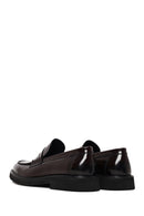 Men's Burgundy Chunky Leather Loafers | Derimod