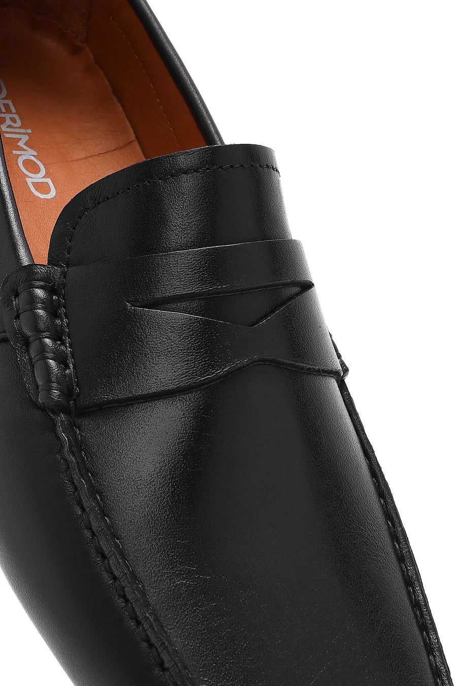Erkek Siyah Casual Deri Loafer
