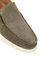 Erkek Mint Yeşili Süet Deri Loafer | Derimod