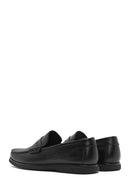 Derimod Fly Male Black Leather Loafer | Derimod