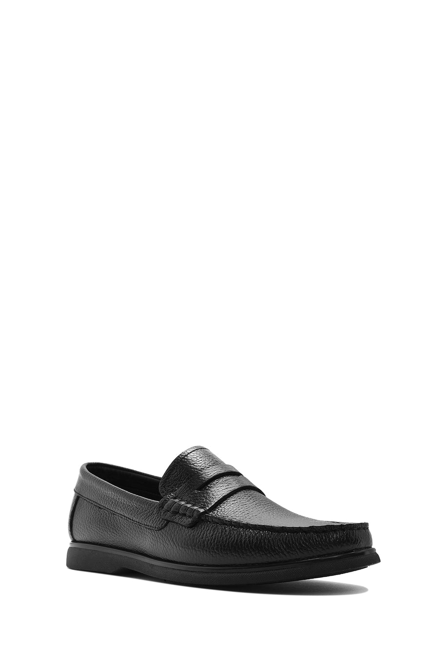 Derimod Fly Erkek Siyah Deri Loafer