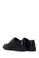 Male Black Lace-up Leather Classic Shoes | Derimod