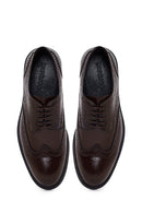 Male Brown Lace-Up Leather Classic Shoes | Derimod