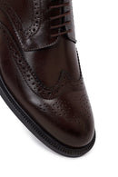 Male Brown Lace-Up Leather Classic Shoes | Derimod