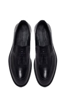 Erkek Siyah Püsküllü Deri Klasik Loafer | Derimod