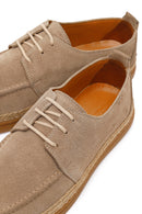 Men's Beige Lace-up Suede Leather Casual Shoes | Derimod