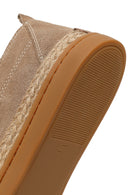 Men's Beige Lace-up Suede Leather Casual Shoes | Derimod