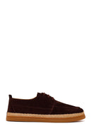 Men's Brown Lace-Up Suede Leather Casual Shoes | Derimod