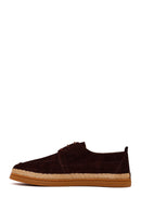Men's Brown Lace-Up Suede Leather Casual Shoes | Derimod