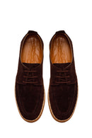 Men's Brown Lace-Up Suede Leather Casual Shoes | Derimod
