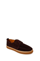 Men's Brown Lace-Up Suede Leather Casual Shoes | Derimod