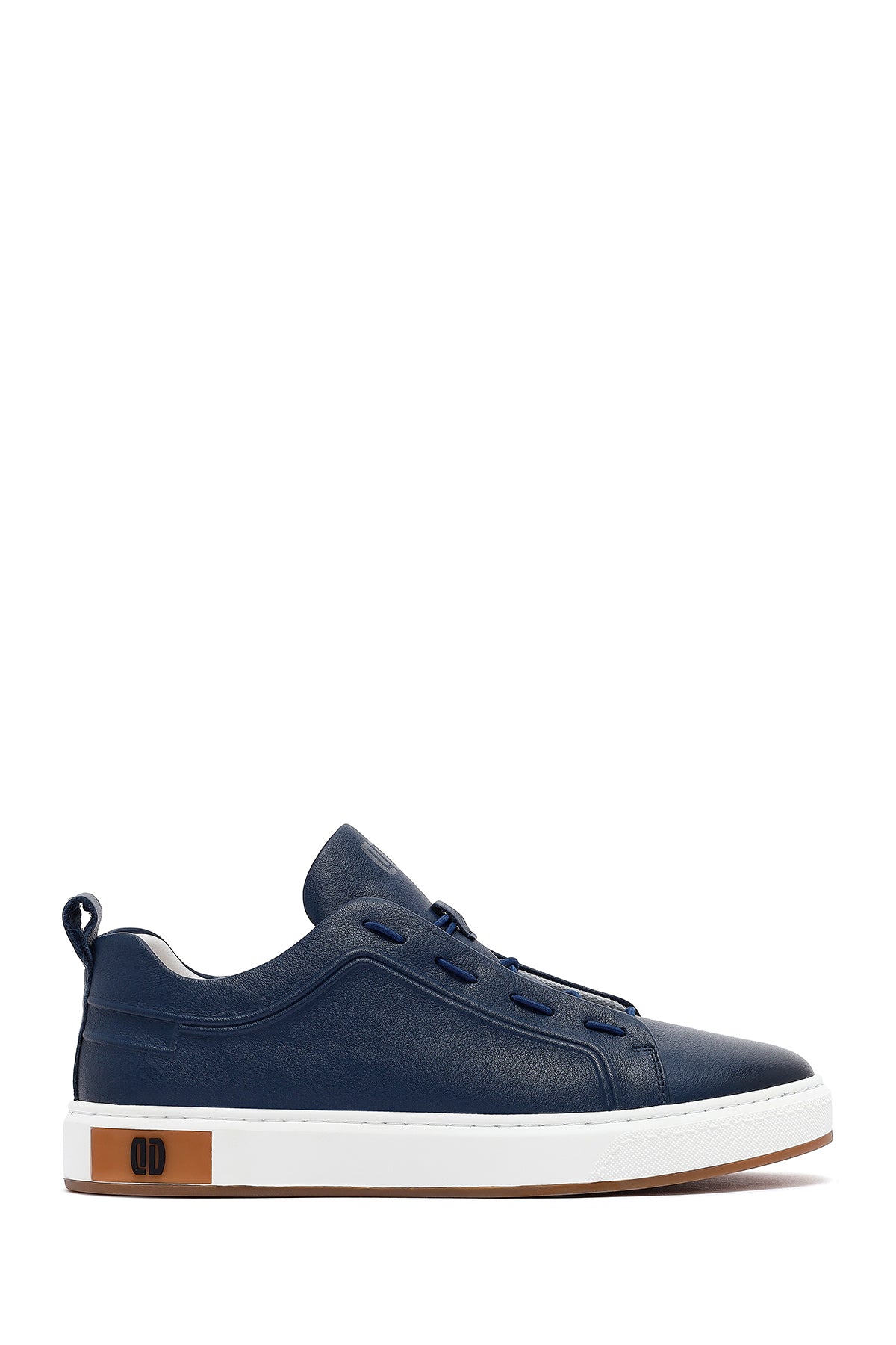 Erkek Lacivert Deri Sneaker 26SFD691218 | Derimod