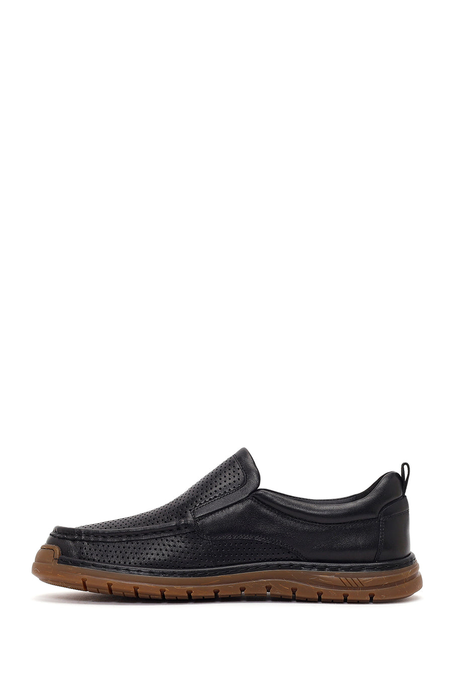 Derimod Fly Erkek Siyah Deri Casual Loafer