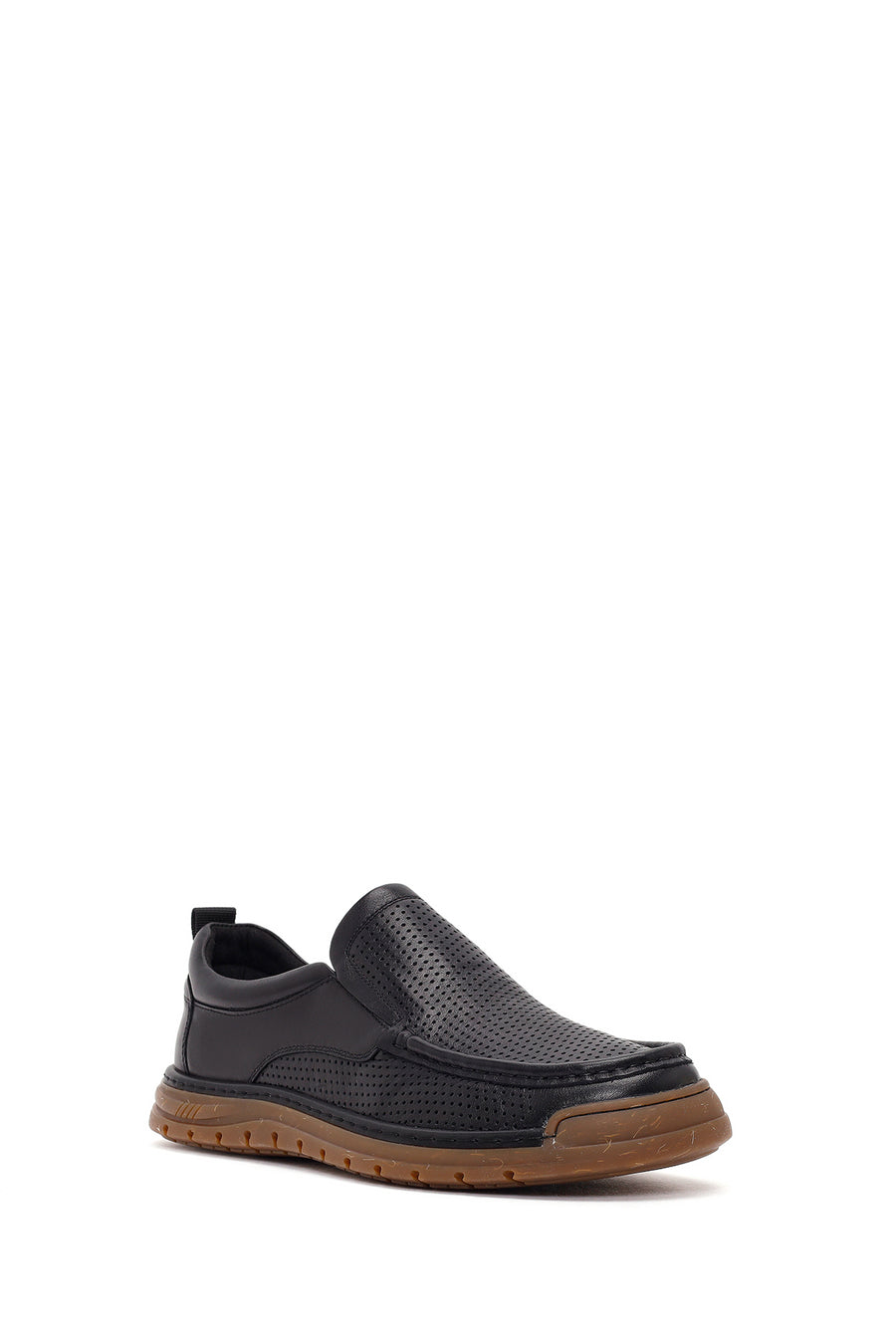 Derimod Fly Erkek Siyah Deri Casual Loafer