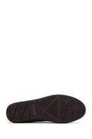 Erkek Kahverengi Süet Deri Casual Loafer | Derimod