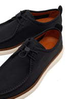 Men's Black Leather Casual Shoes | Derimod