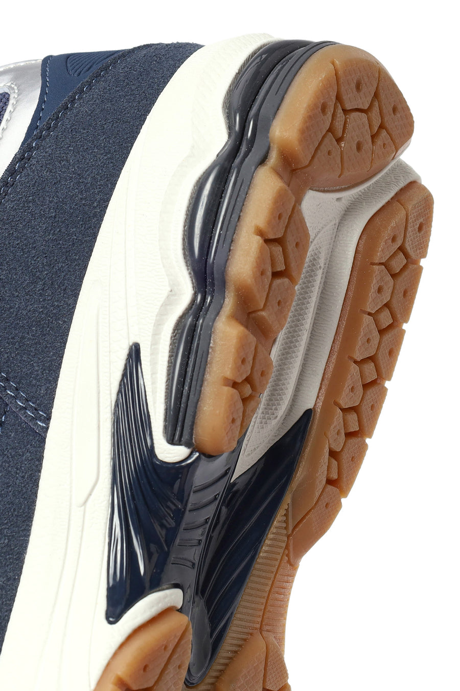 Erkek Lacivert Kalın Tabanlı Bağcıklı Sneaker