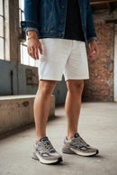 Male Gray Thick-Soled Lace-Up Leather Sneakers | Derimod