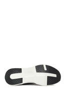 Derimod Zero Male Black Thick-Soled Lace-Up Fabric Sneakers | Derimod