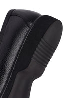 Male Black Leather Casual Loafer | Derimod