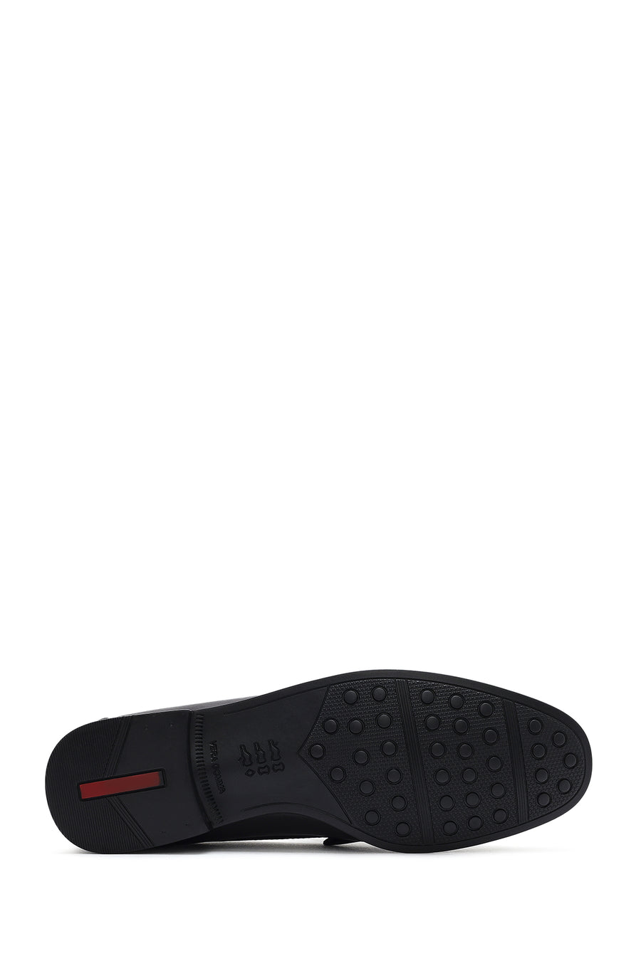 Erkek Siyah Deri Loafer