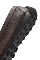 Erkek Kahverengi Deri Loafer | Derimod
