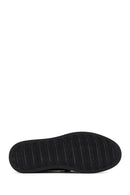 Men's Black Chunky Suede Leather Loafers | Derimod