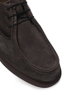 Male Anthracite Lace-up Suede Casual Shoes | Derimod