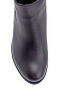 Women's Leather Quilted Detailed Boots | Derimod