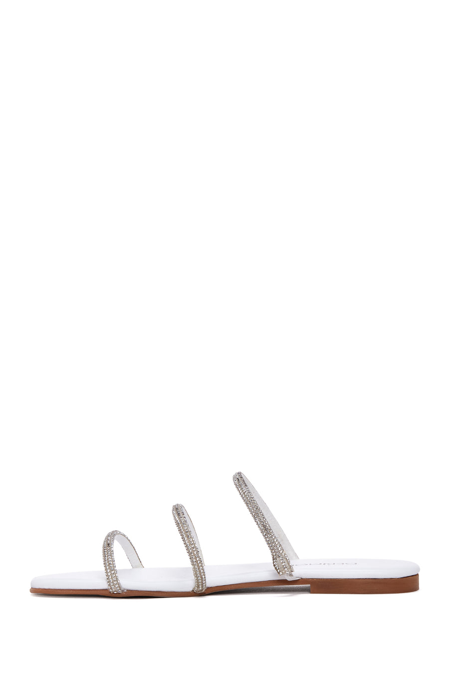 Women's Silver Stone Derimod X Whenever Company Flat Slippers